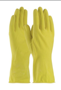 GUANTE LATEX AMARILLO