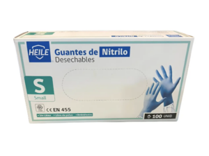 GUANTE NITRILO AZUL CAJA 100 UN